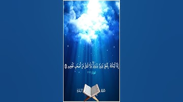 إنا أرسلناك بالحق بشيرا ونذيرا ولا تسأل عن أصحاب الجحيم - سورة البقرة آية 119 - بصوت المنشاوي