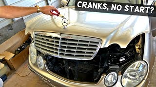 Mercedes Cranks but does not start diagnostics
