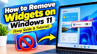 Remove Widgets from Windows 11 Taskbar – Quick & Easy Tutorial