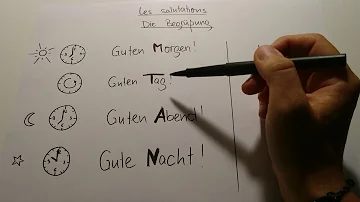 Comment faire la salutation en allemand ?