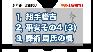 極真館【自宅稽古動画】少年部・一般部 中級・上級者向け ♯18(Home training#18)