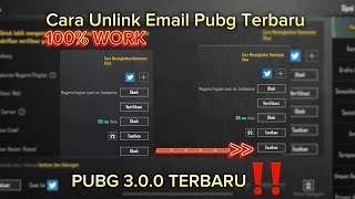 Cara Unlink Email Link PUBG TERBARU‼️ 100% BERHASIL
