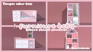 [FURNITURE TUTORIAL] "BABY FURNITURE EDITION" SAKURA SCHOOL SIMULATOR