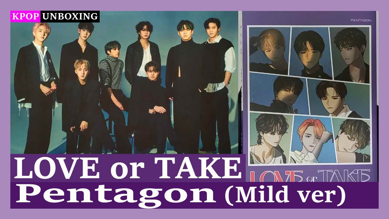 Unboxing Pentagon [LOVE or TAKE] (Mild ver) 펜타곤 11th min album