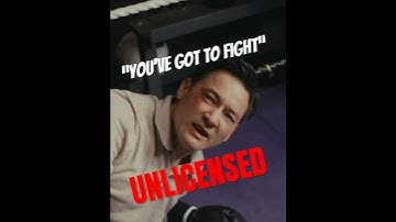 “You’ve got to fight. Not box, fight.” Unlicensed is out now on Amazon, AppleTV and Youtube #movies
