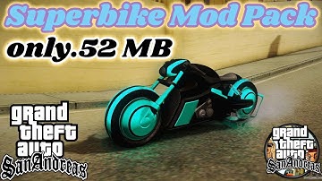 GTA San Andreas Superbike Mod Pack Download Install And Gameplay