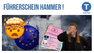 EU plant FührerscheinHammer! (Tempolimit, Senioren, SUV Führerschein)
