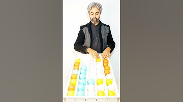 Fun & Chaos: Color Ball Sorting Challenge 🟢🔴🟡🔵 #shorts #ytshorts #games #satisfying #teamaxim