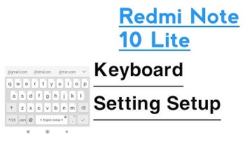 Redmi Note 10 Lite How To Setup Keyboard