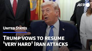 Trump vows attacks on Iran after 'playing us for suckers' | AFP