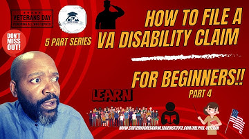 My VA Disability Claim: How To File for Beginners
