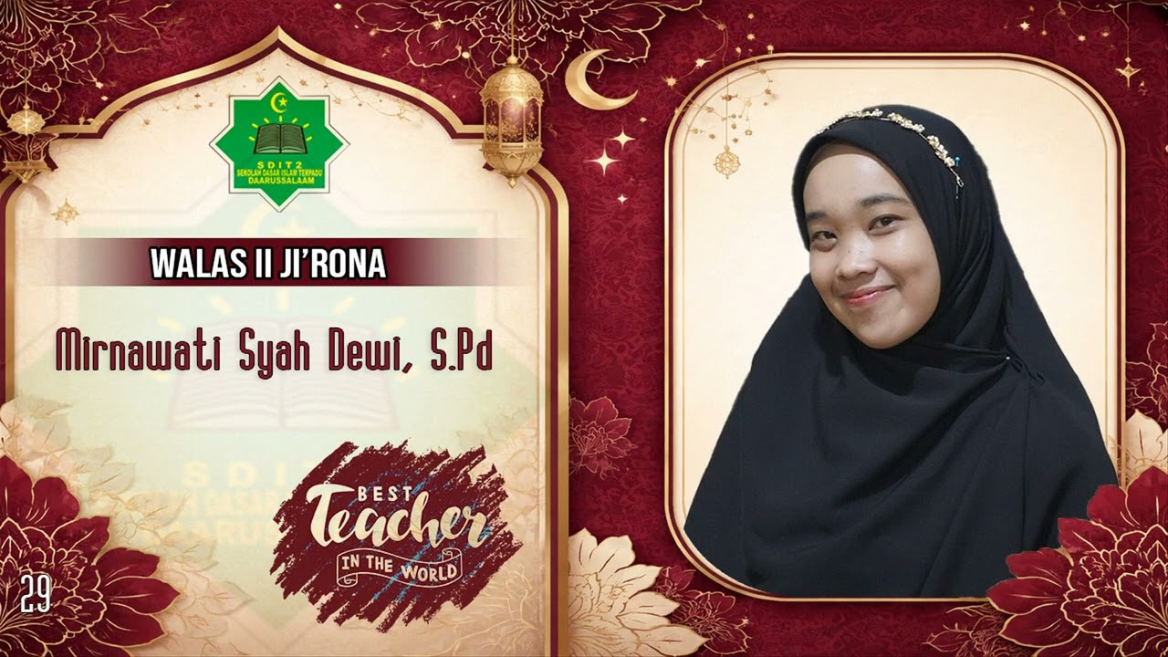 Guru SDIT 2 Daarussalaam