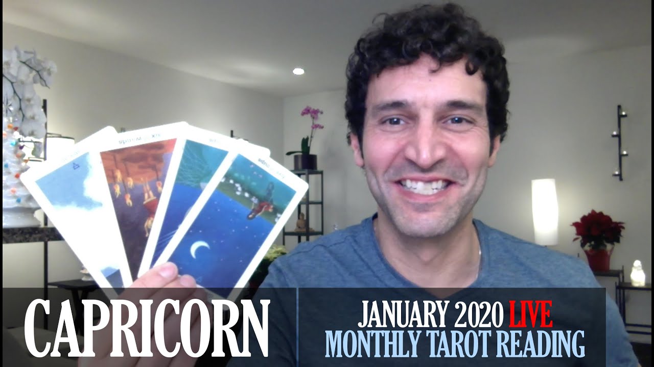 CAPRICORN January 2020 Live Extended Monthly Intuitive Tarot Reading by Nicholas Ashbaugh