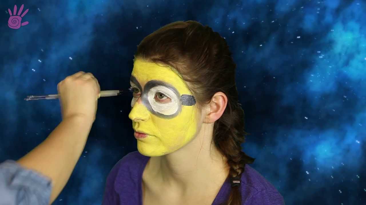 Malowanie Buziek Malowanie Twarzy 11 Minionek Youtube