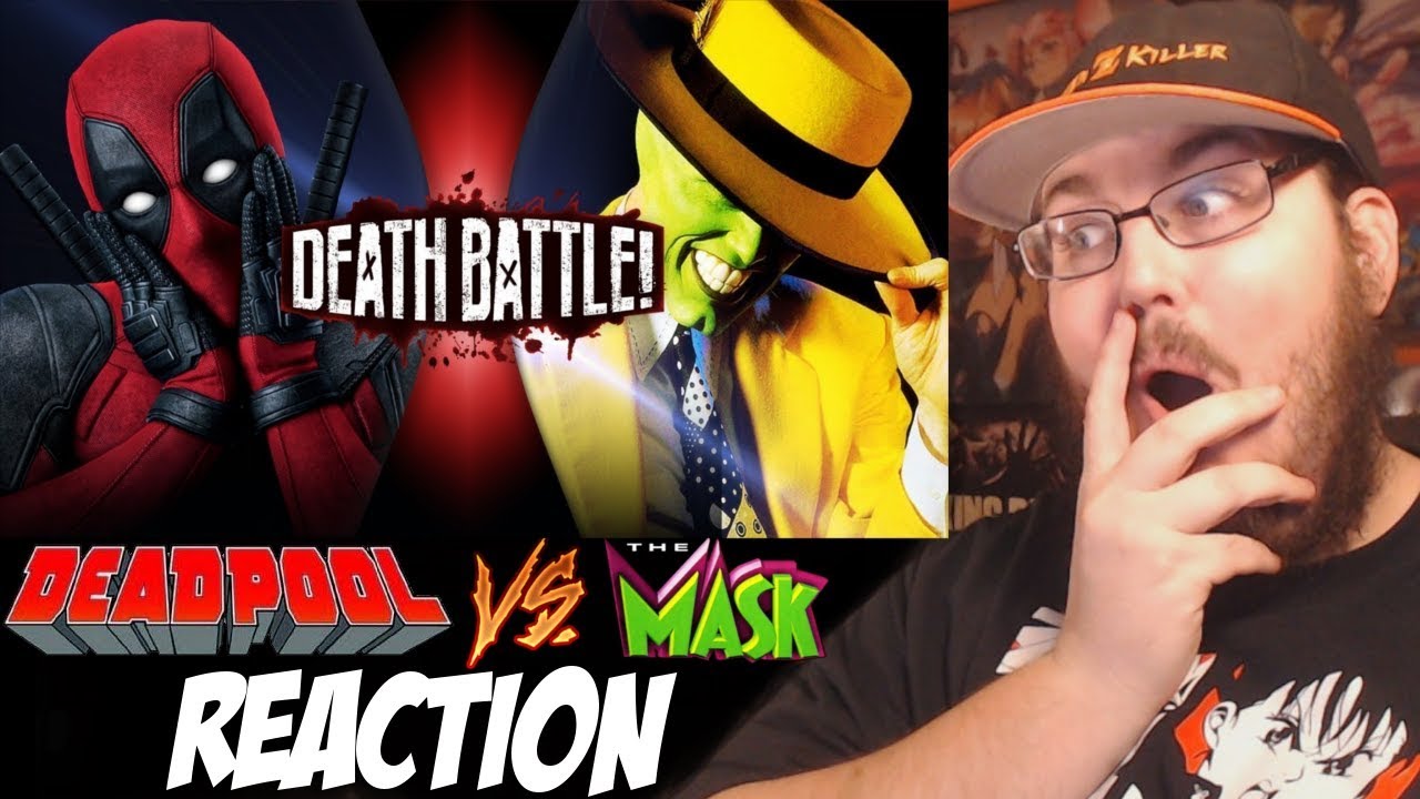 Deadpool VS Mask (Marvel VS Dark Horse) DEATH BATTLE! REACTION