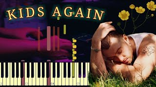 Sam Smith - Kids Again | PIANO Tutorial Synthesia + Cover