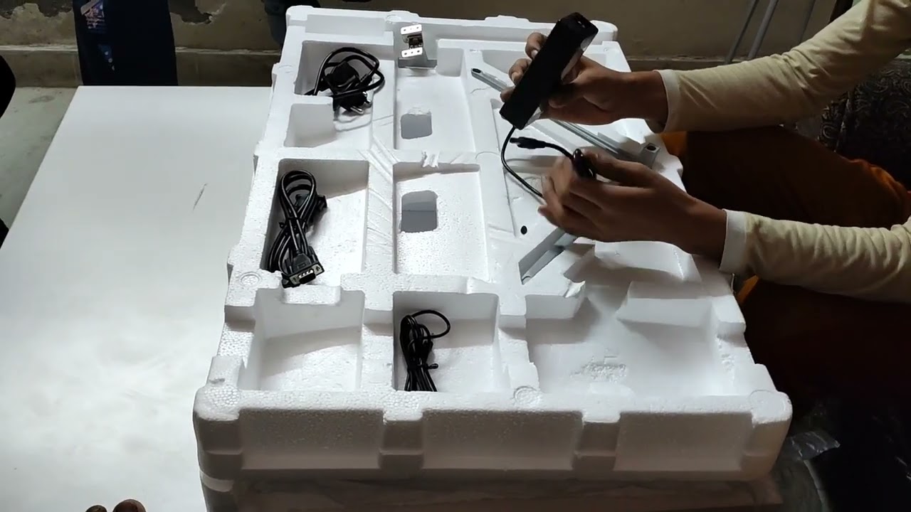 Unboxing ZEBRONICS  LED monitor and review, Zebronics  ZEB   AC32 FHD  Curved Ultra slim LED monitor