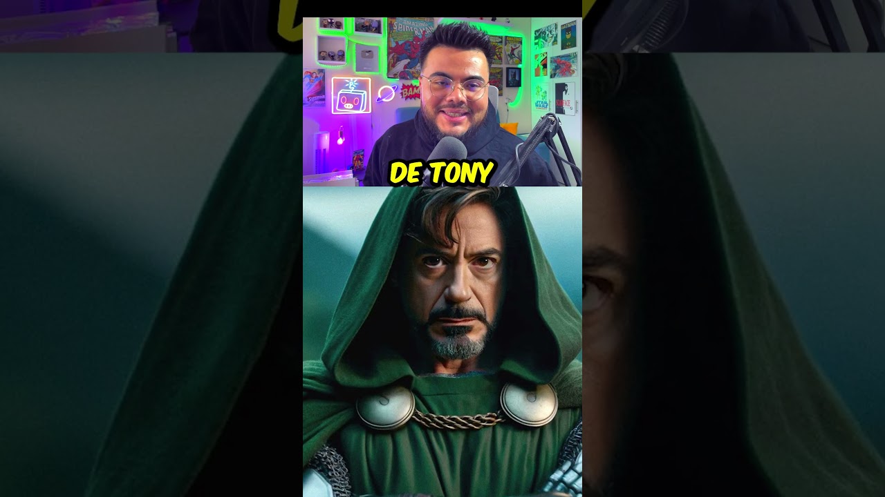Doctor Doom SERÁ UNA VARIANTE de Tony Stark #marvel #doctordoom  #ucm #robertdowneyjr