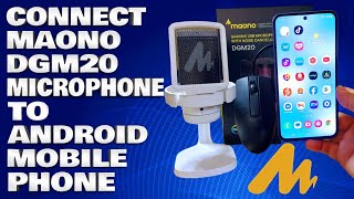 How To Connect Maono DGM20 Microphone To Android Mobile Phone With Mouse | Tagalog Tutorial screenshot 5