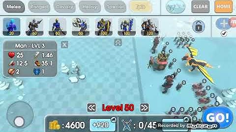 Epic battle simulator 2 lvl 50 gameplay