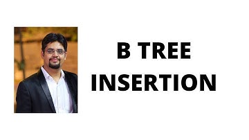 190. b tree insertion