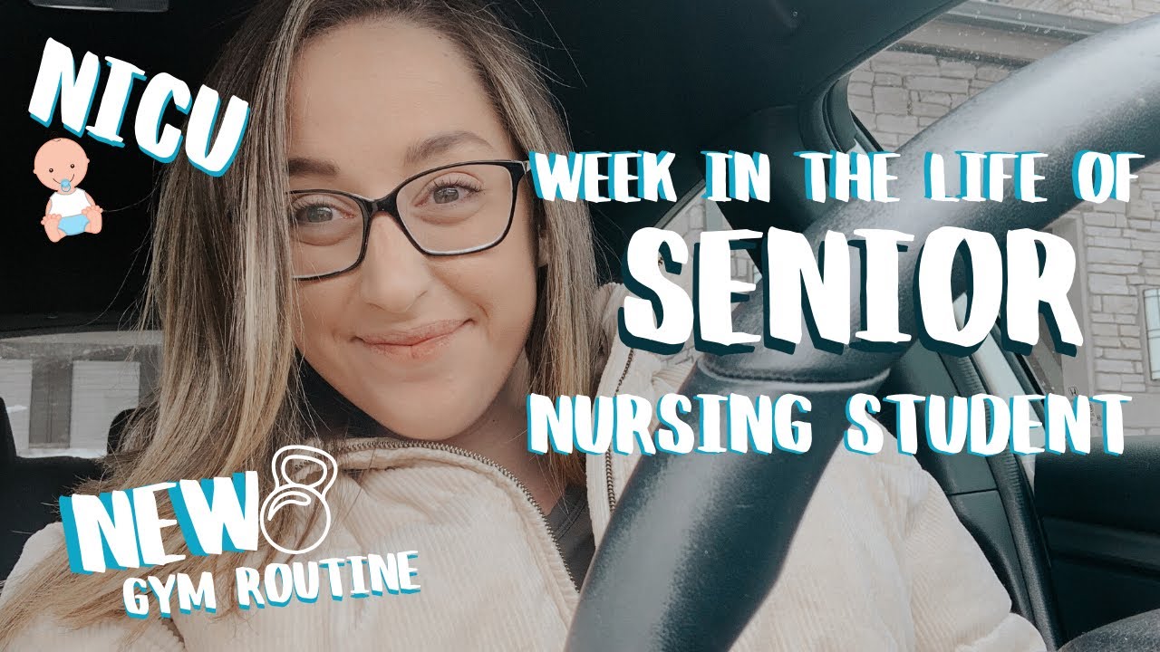 Week In the Life of a NURSING STUDENT | NEW Workouts + NICU Clinicals ...