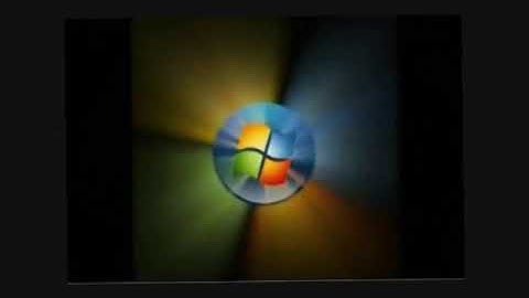 Microsoft Windows Vista Beta 2 Startup Sound in Spin Effect (animated)