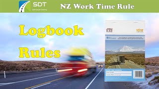 Logbook Rules. #SDT #NZ #License Work Time Rule