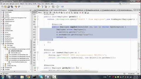 Java Spring Framework with JDBC in Nepali Language