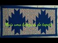 Como fazer tapete lindo e fácil. #lanternajaponesa #patchwork #retalhos