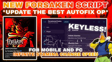 [NOS🦇] Forsaken Script Pastebin **NO KEY** AutoFix All Generator | INFINITE STAMINA | Speed Changer🌕