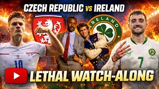🔴⚫️CZECH REPUBLIC v IRELAND🟢⚪️ LIVE WATCH-ALONG #worldcup #Ireland @ViewzOnSport
