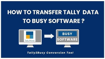 Tally to Busy Data Transfer Utility [latest Updates].