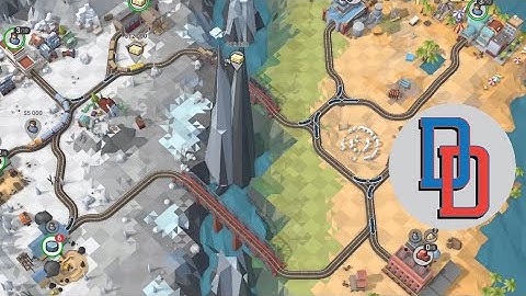 Emerald DLC - Level 16: Warring Cities (5 Stars) Train Valley 2