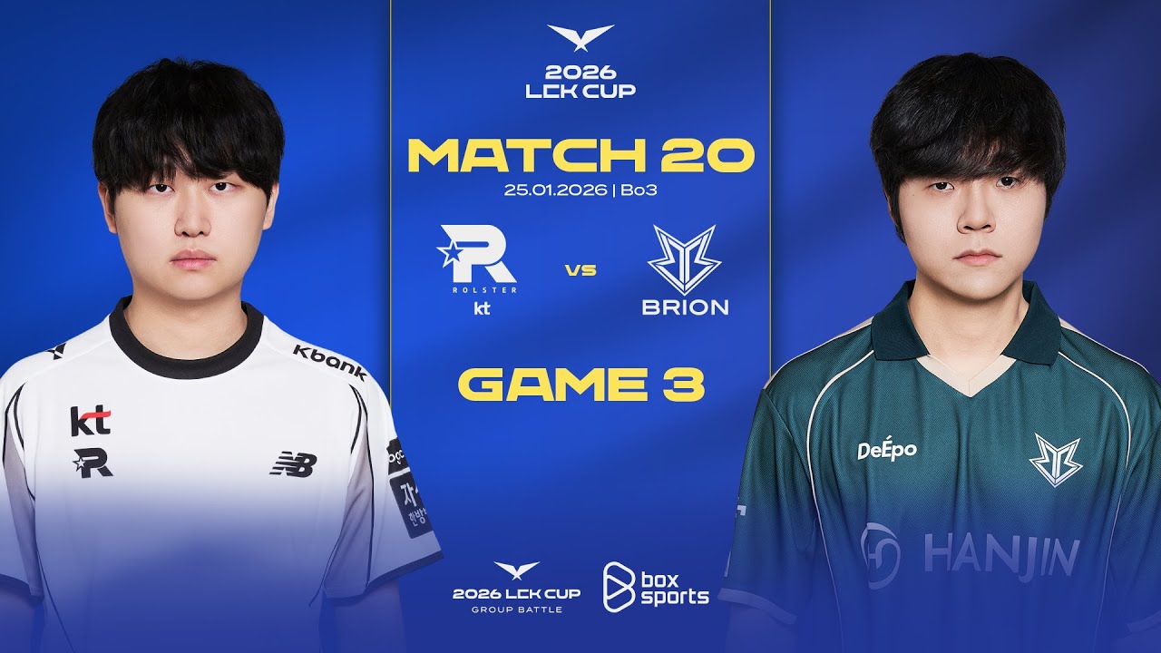 KT vs BRO | Game 3 | Match 20 | Bình Luận Tiếng Việt | LCK CUP 2026