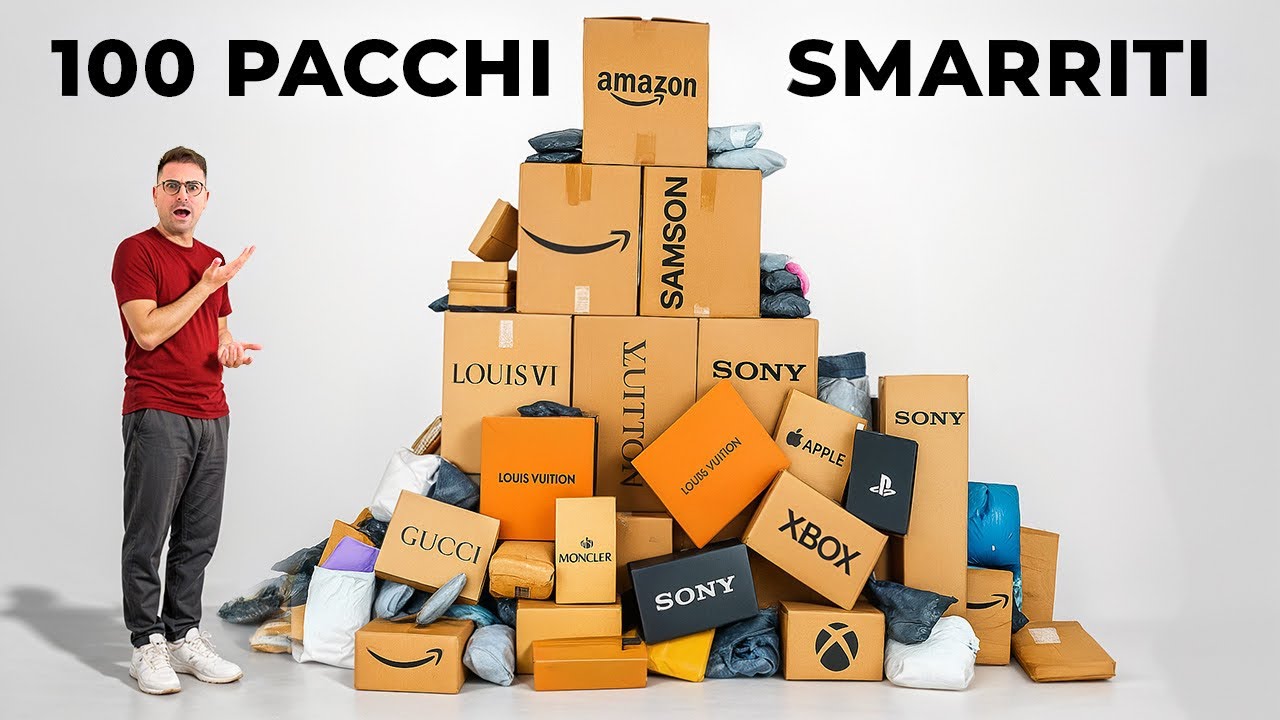 Ho COMPRATO altri 350€ di PACCHI SMARRITI (vendita privata a Catania)