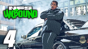 NEED FOR SPEED UNBOUND PS5 Walkthrough Gameplay PART 4 - WANTED   | 4K