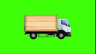TRUCK LOADER GREEN SCREEN ANIMATED