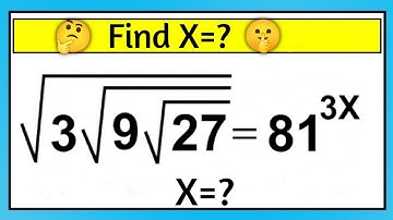 Maths olympiad | Algebra problems | A Nice radical maths olympiad question |