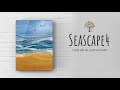 Seascape #4 Fluid Art Painting Techniques