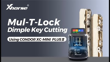 How to Duplicate Mul T Lock Dimple Key with CONDOR XC MINI PLUS II obdii365