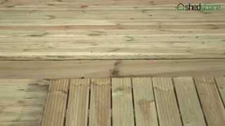 Transform Your Garden with Deck-Plus: Easy DIY Decking Kit with Pergola
