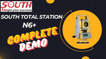 SOUTH Total Station N6+ Demo | SOUTH Total Station N6+ functions |