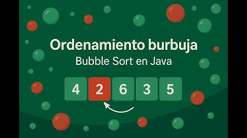 Bubble Sort en Java explicado paso a paso | Ordenamiento de burbuja
