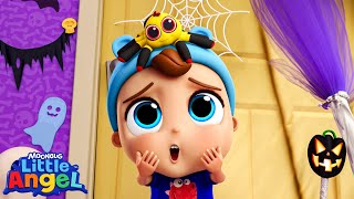 Halloween School Party | LITTLE ANGEL π | Nursery Rhymes & Lullabies | Baby & Kids Songs