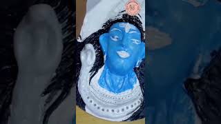“Transform Your Wall Into a Temple of Calm | Handmade Shiva Decor Art#digitalmahila #texturedart