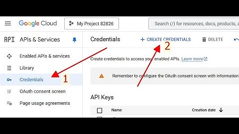 Hướng dẫn tạo API drive google