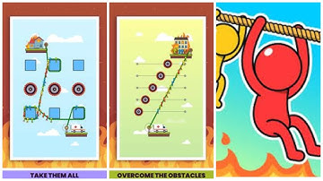 Rope Rescue level 11 12 13 14 15 16 17 18 19 20 walkthrough