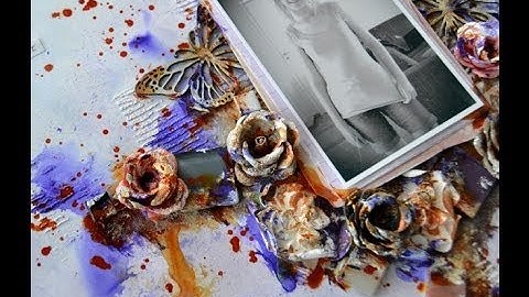 Mixed Media Layout - Start to Finish - Magnifique Mixed Media