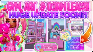 😱ALERT! Barbie LEAKS GYM, ART, & DORM ITEMS!! 🤭🎨Here's EVERYTHING So far!!! #royalehigh 🌷